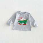 【80-130】長袖Tシャツ キッズ服 カートゥーン プリント - 画像 (14)