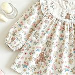 【66-110】ロンパースorワンピース ベビー 花柄 かわいい - 画像 (10)