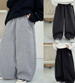 【90-160】パンツ 男の子 無地 刺繍 カジュアル