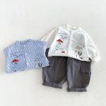 【80-130】シャツorパンツ 男の子 プリント お出かけに - 画像 (4)
