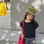 【80-130】長袖Ｔシャツ 女の子 ドット柄 レイヤード おしゃれ - 画像 (4)