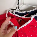 【80-130】長袖Ｔシャツ 女の子 ドット柄 レイヤード おしゃれ - 画像 (13)