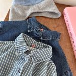 【80-130】アウター 女の子 デニム 刺繍 レトロ - 画像 (15)