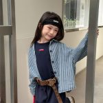 【80-130】アウター 女の子 デニム 刺繍 レトロ - 画像 (8)