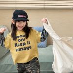 【80-130】長袖Tシャツ 女の子 レイヤード 英字 - 画像 (3)