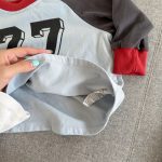 【80-130】長袖Tシャツ 女の子 ラグラン 数字柄 - 画像 (11)