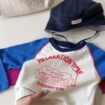 【80-130】長袖Tシャツ 女の子 ラグラン ファッション - 画像 (10)