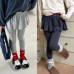 【80-130】パンツ 女の子 レイヤード 履きやすい