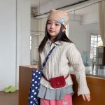 【80-130】セーター 女の子 ファスナー 折り襟 - 画像 (6)