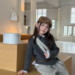 【80-130】セーター 女の子 ファスナー 折り襟 - 画像 (9)