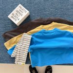 【80-130】長袖Tシャツ 女の子 英字 プリント シンプル - 画像 (14)