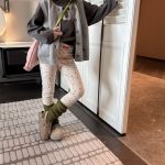 【80-130】レギンス 女の子 ハイウエスト 星柄 履きやすい - 画像 (3)