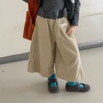 【80-130】パンツ 女の子 コーデュロイ 合わせやすい - 画像 (5)