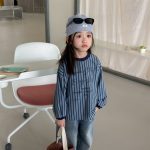 【80-130】トレーナー 女の子 ストリート風 シンプル - 画像 (3)