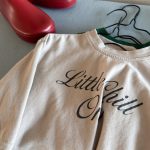 【80-130】長袖Tシャツ 女の子 英字 シンプル - 画像 (12)