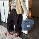 【80-130】パンツ 女の子 カーゴパンツ コーデュロイ - 画像 (2)