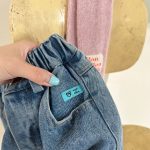 【80-130】パンツ 女の子 デニム トレンド - 画像 (12)