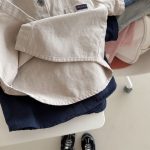 【80-130】トップス 女の子 レイヤード 折り襟 - 画像 (14)