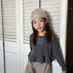 【80-130】トップス 女の子 フリル ファッション