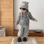 【73-120】セーターorパンツ 男の子 ゆったり ゴムすそ おしゃれ - 画像 (3)
