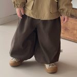 【73-120】トップスorパンツ 男の子 防風 フード付き カジュアル - 画像 (9)