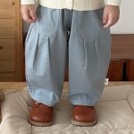 【73-120】セーターorパンツ 男の子 透かし 折り襟 ジャカード - 画像 (7)