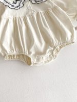 【66-90】ロンパース ベビー レトロ 刺繡 可愛い - 画像 (10)
