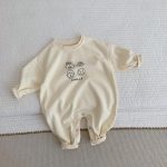 【59-100】カバーオール ベビー ロゴ プリント - 画像 (10)