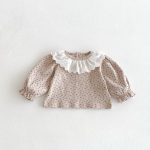 【66-100】花柄トップス&サロペット ベビー ヴィンテージ - 画像 (9)
