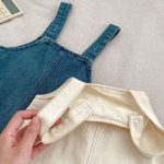 【73-100】Tシャツorサロペット ベビー 無地 デニム ボーダー - 画像 (16)