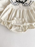 【66-90】ロンパース ベビー レトロ 刺繡 可愛い - 画像 (11)