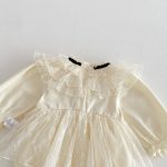 【66-90】ロンパース ベビー レース リボン - 画像 (7)