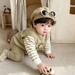 【66-90】セットアップ＆帽子 ベビー ライオン カートゥーン - 画像 (20)