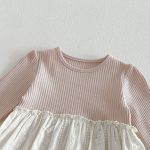 【73-110】セットアップ ベビー ラウンドネック フリル - 画像 (10)
