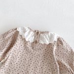 【66-100】花柄トップス&サロペット ベビー ヴィンテージ - 画像 (11)