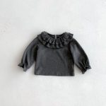 【66-100】セットアップ ベビー 花柄キャミ 丸襟 3点セット - 画像 (10)