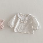 【66-90】スサロペット&シャツ ベビー ダブルガーゼ スウィート - 画像 (4)