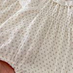 【66-90】ロンパース ベビー スイート 花柄レース - 画像 (7)