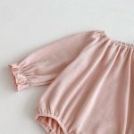 【66-100】ロンパース ベビー フリル襟 お出かけに - 画像 (13)