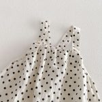 【73-100】Tシャツorサロペット ベビー ドット柄 おしゃれ - 画像 (12)