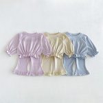 【80-130】セットアップ 女の子 ニット フリル スウィート - 画像 (10)