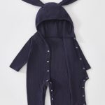 【66-100】カバーオール ベビー うさ耳帽 お出かけに - 画像 (7)