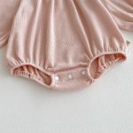 【66-100】ロンパース ベビー フリル襟 お出かけに - 画像 (15)