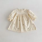 【73-110】ロンパースorワンピース ベビー 姉妹服 刺繍 - 画像 (8)