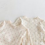 【66-100】セットアップ ベビー 花柄 レース付き - 画像 (12)