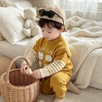 【66-90】セットアップ ベビー クマセーター＆レギン トレンド - 画像 (15)