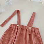 【80-90】ロンパース ベビー リボン結び 小花柄 - 画像 (12)