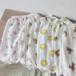【73-120】パンツ ベビー 熊or笑顔柄 虫除け - 画像 (12)