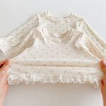 【66-100】セットアップ ベビー 花柄 レース付き - 画像 (14)