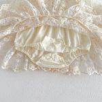 【66-90】ロンパース ベビー フラワー 刺繍 レース - 画像 (15)